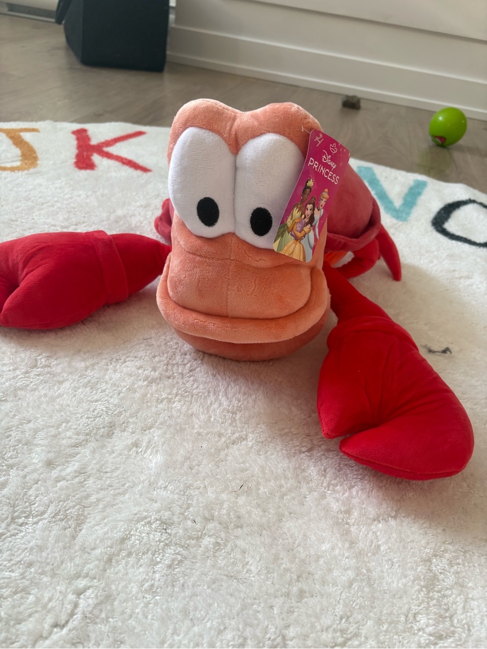 Disney Sebastian Plush Toy - Red & Orange